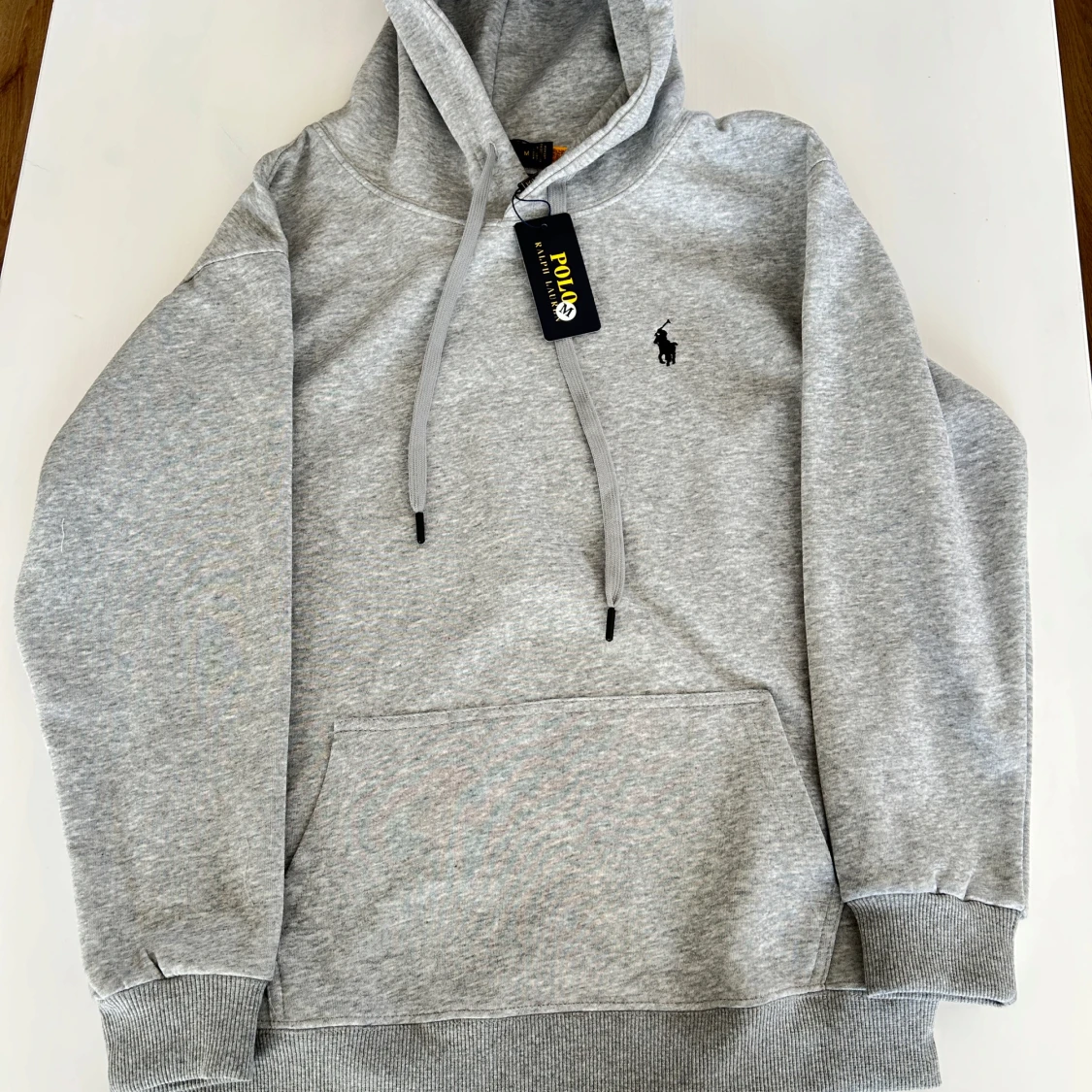 Grå hoodie från Polo Ralph Lauren