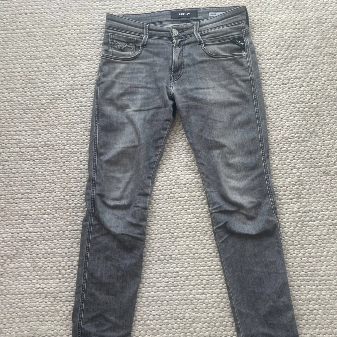 Replay anbass jeans grå - 1