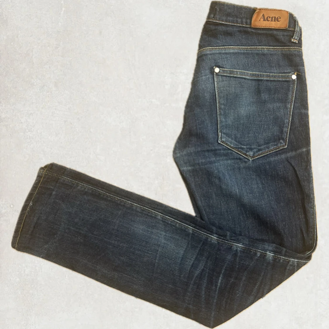 Acne Studios Raw Denim Jeans