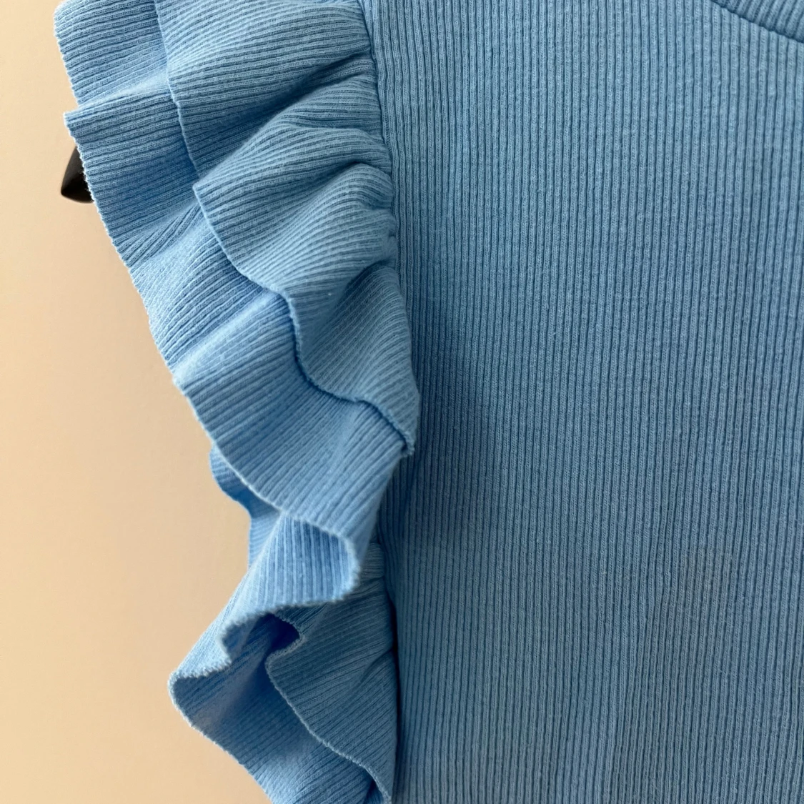 Blå volangtopp från Zara - 2