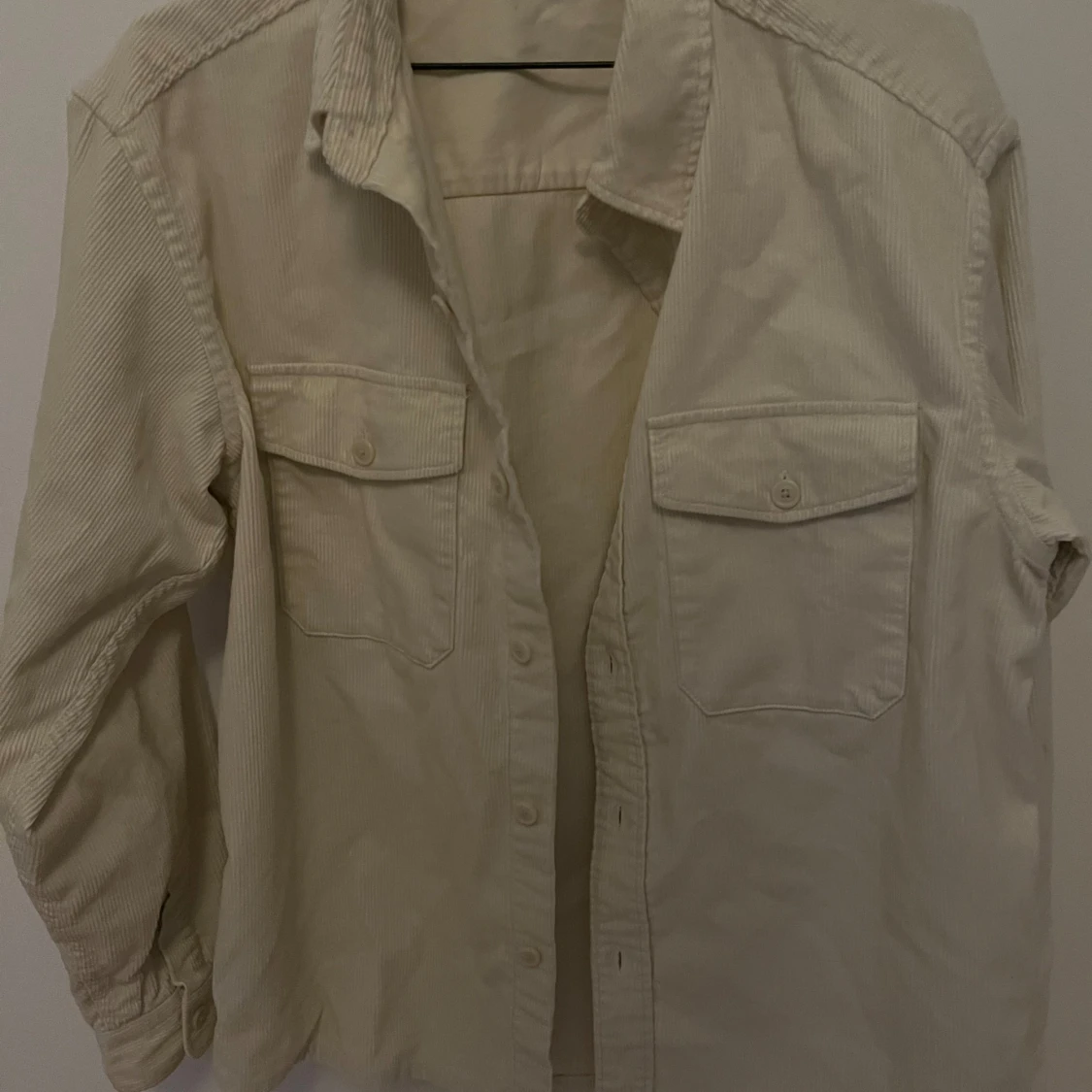 Beige manchester overshirt
