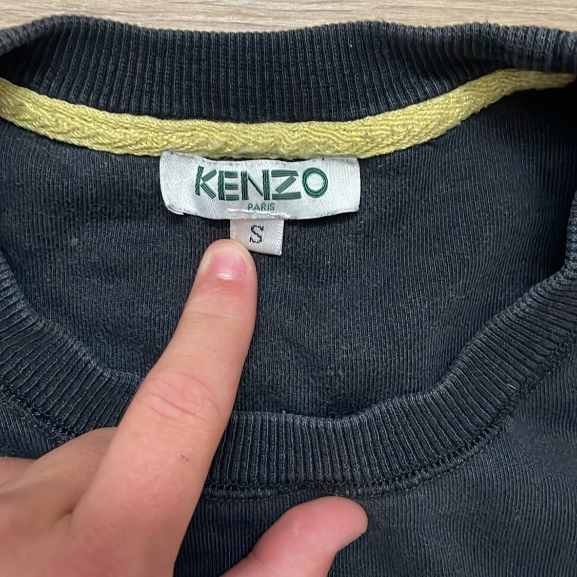 Svart Kenzo sweatshirt med tiger - 2