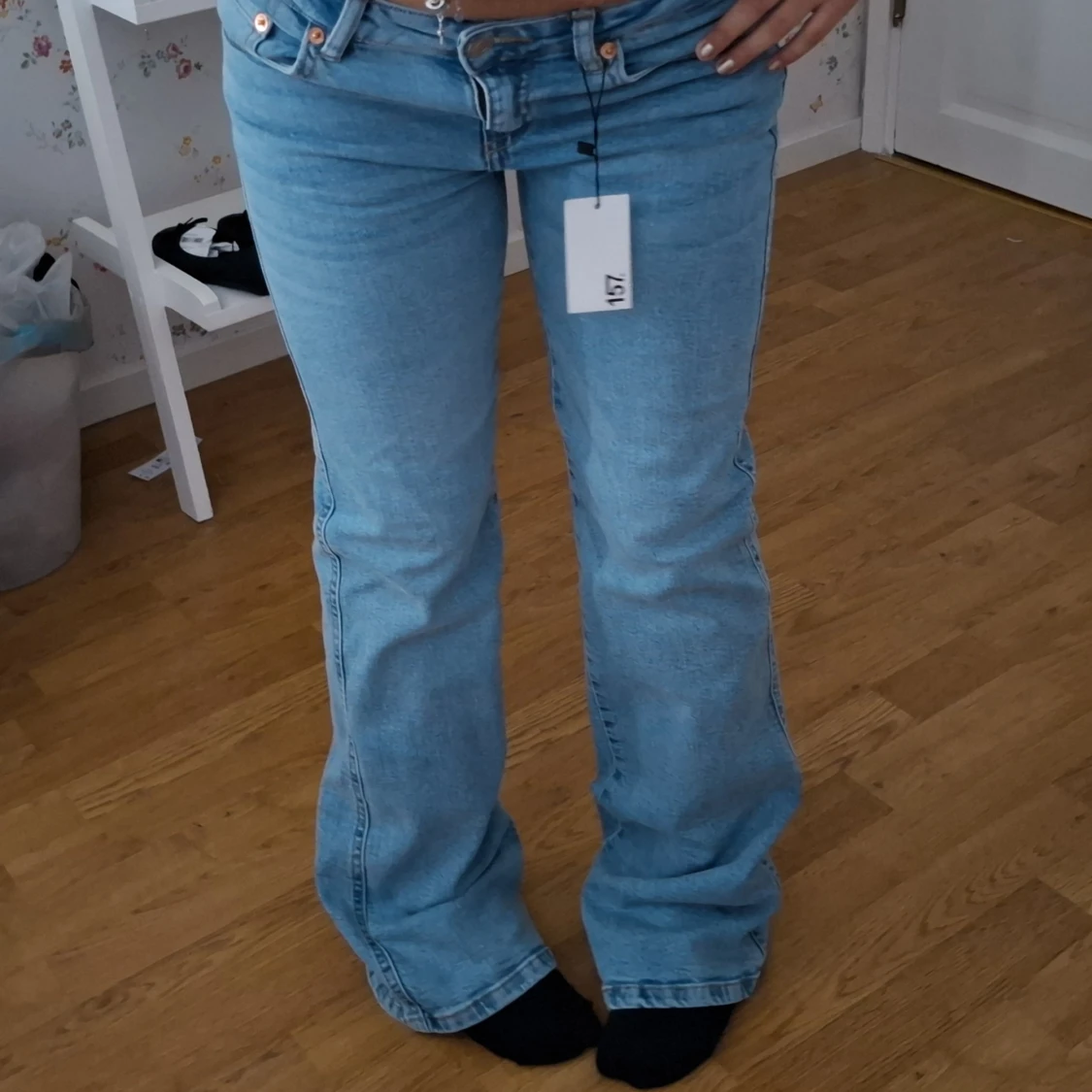 Lågmidjade jeans