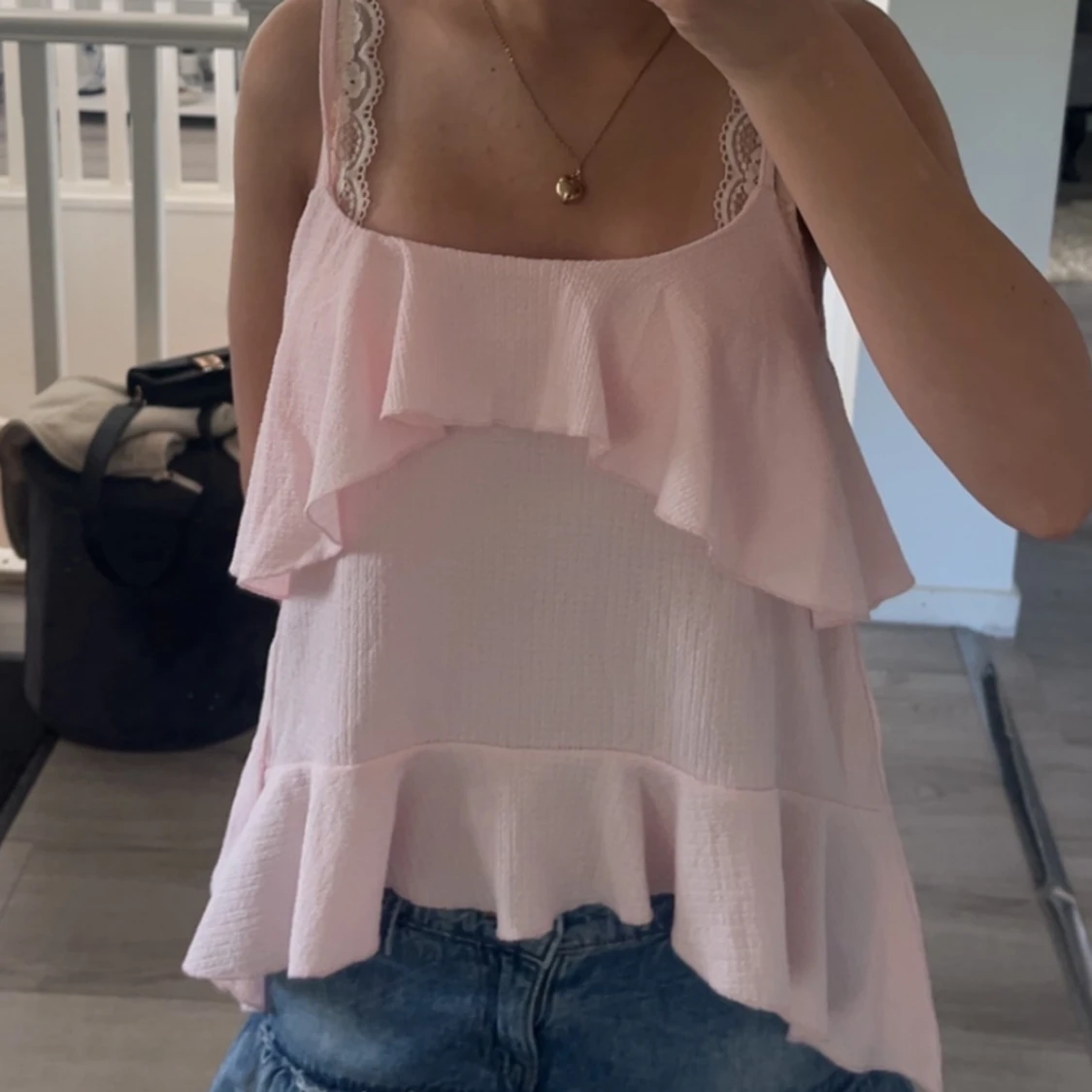 Nelly flounce top💕