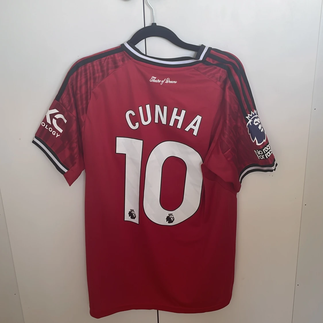 Manchester United Cunha 10 Adidas tröja M - 1