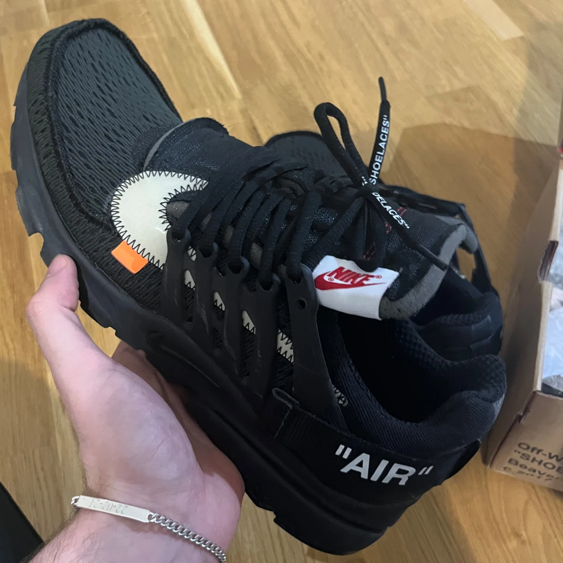 Nike x Off-White Presto svarta sneakers - 2
