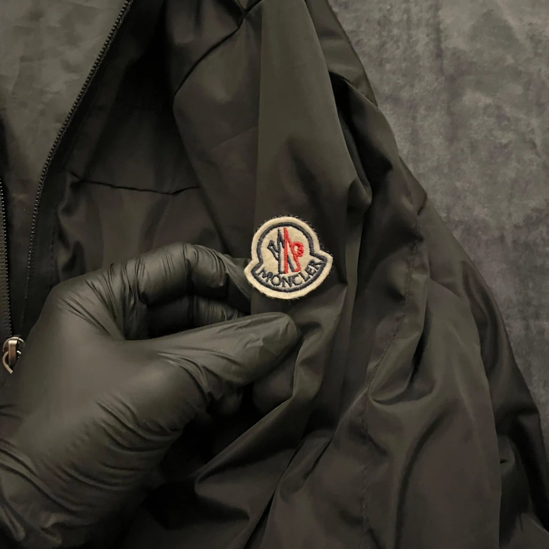 Svart vindjacka från Moncler - 2