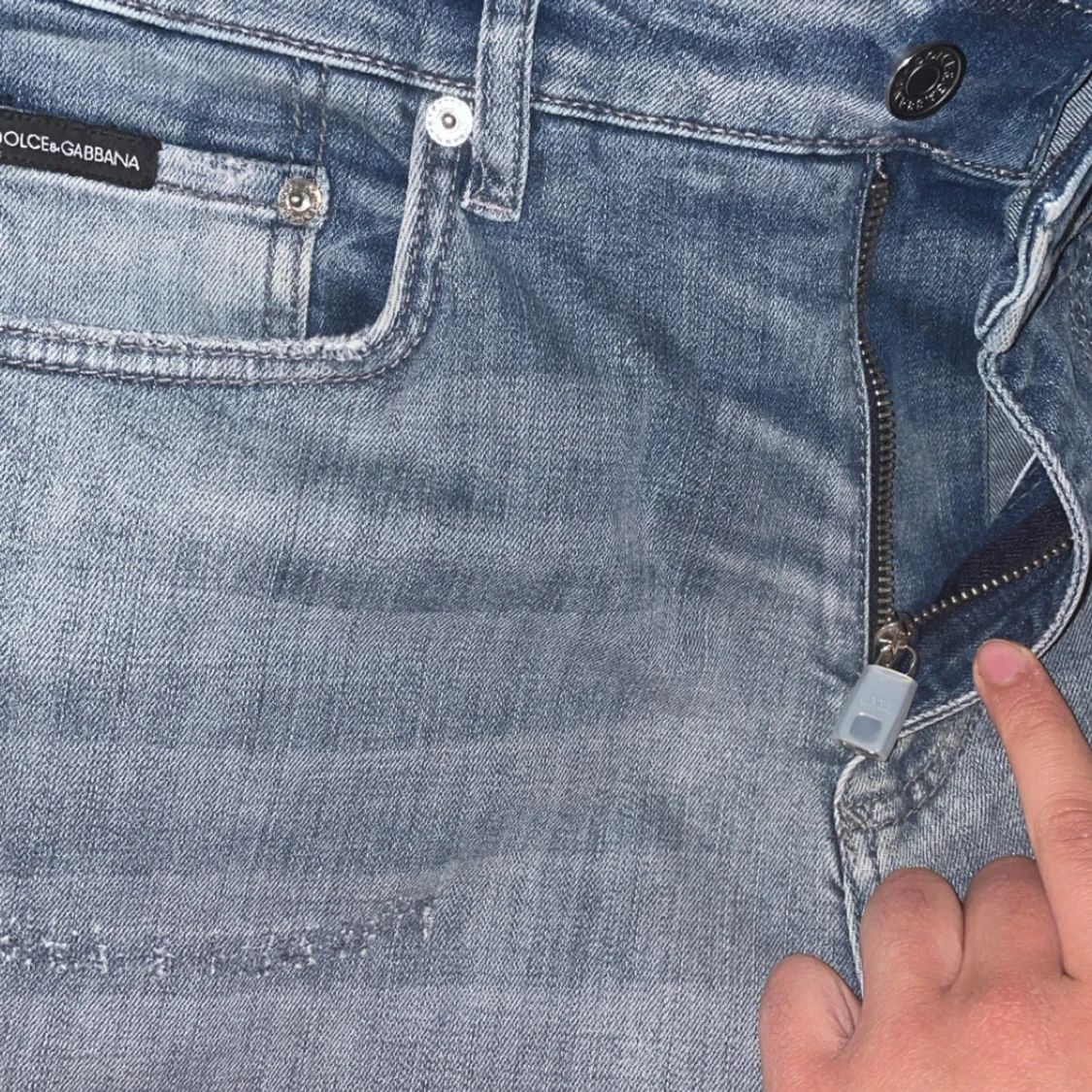 Ljusblå jeans från Dolce & Gabbana - 1