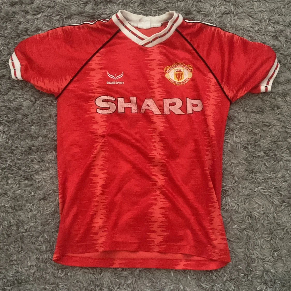 Manchester United retro fotbollströja