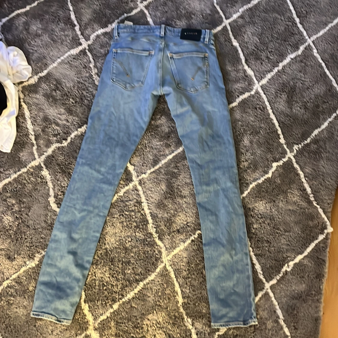 Ljusblå skinny jeans från Dondup - 1