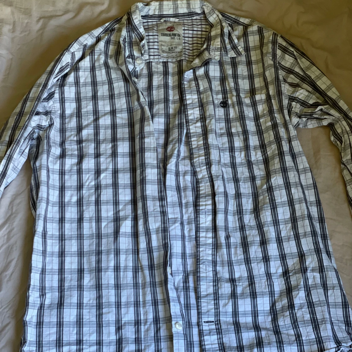 Rutig skjorta från Timberland