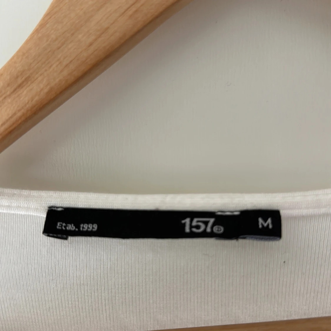 Vit omlottopp från Lager 157, stl M - 2