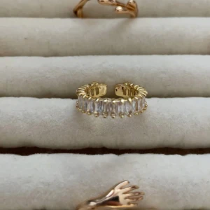Diamant ring  - Justerbar 