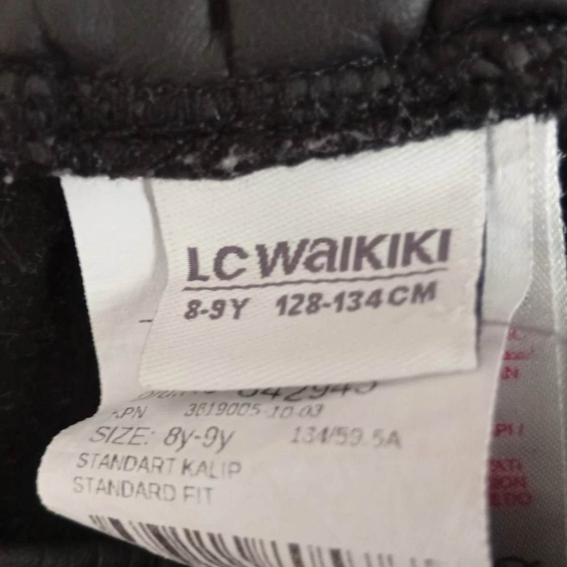 Svarta byxor i skinnimitation LC Waikiki - 2