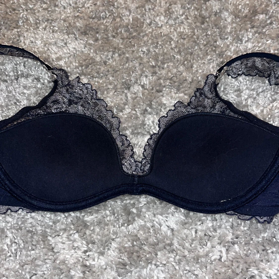 Marinblå/svart intimissimi bh - 2