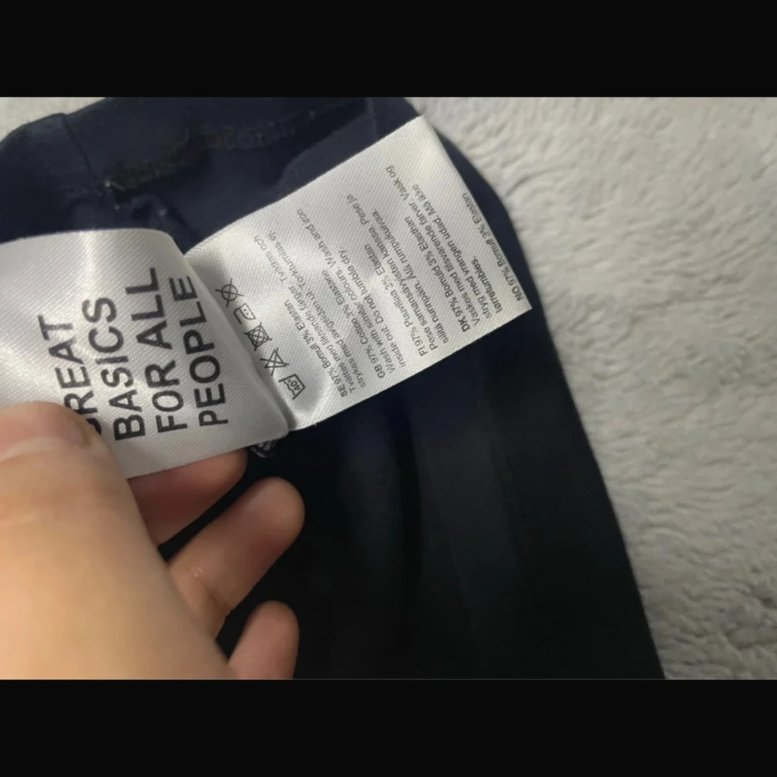 Svart långärmad tröja från 157 - 2