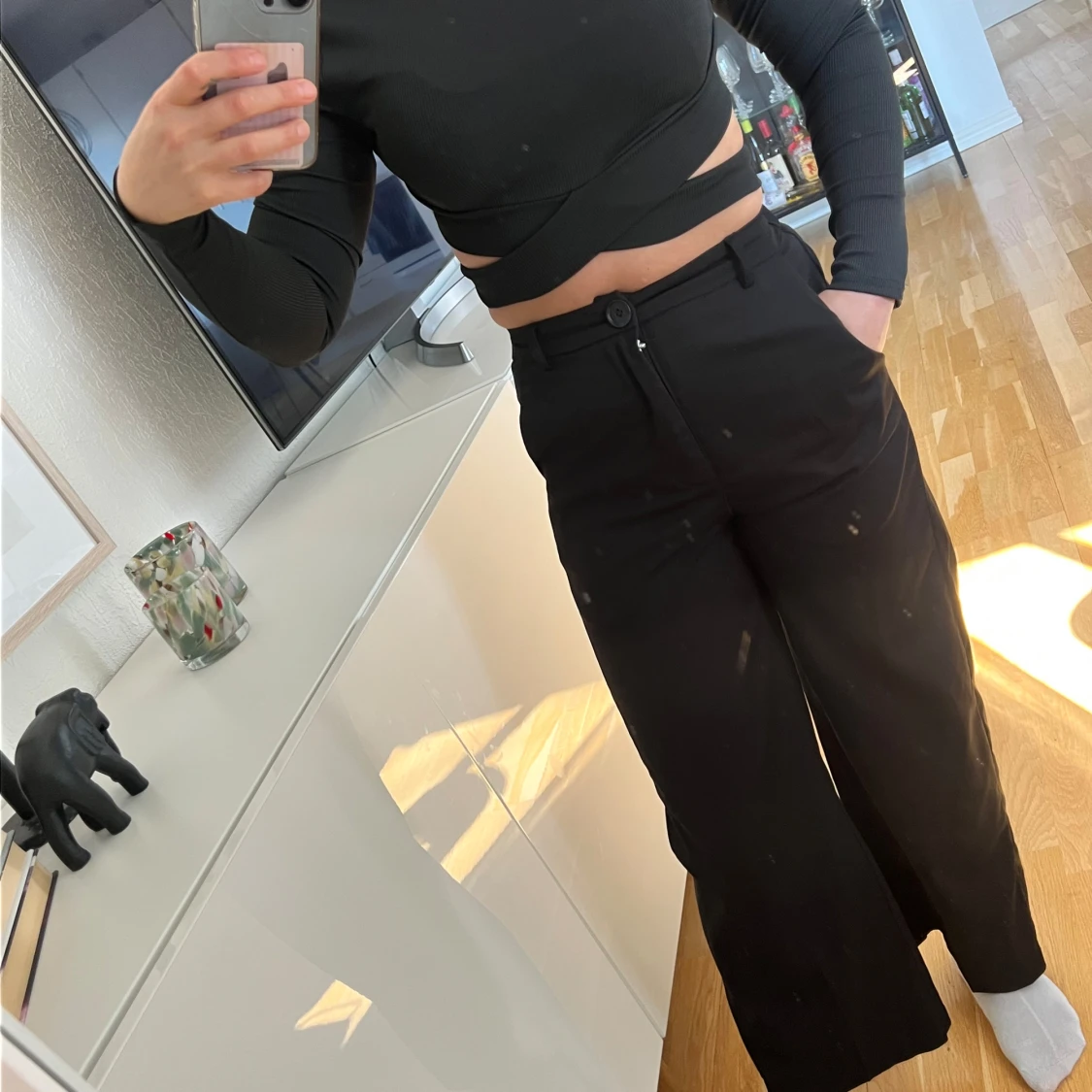 Svart topp från SHEIN