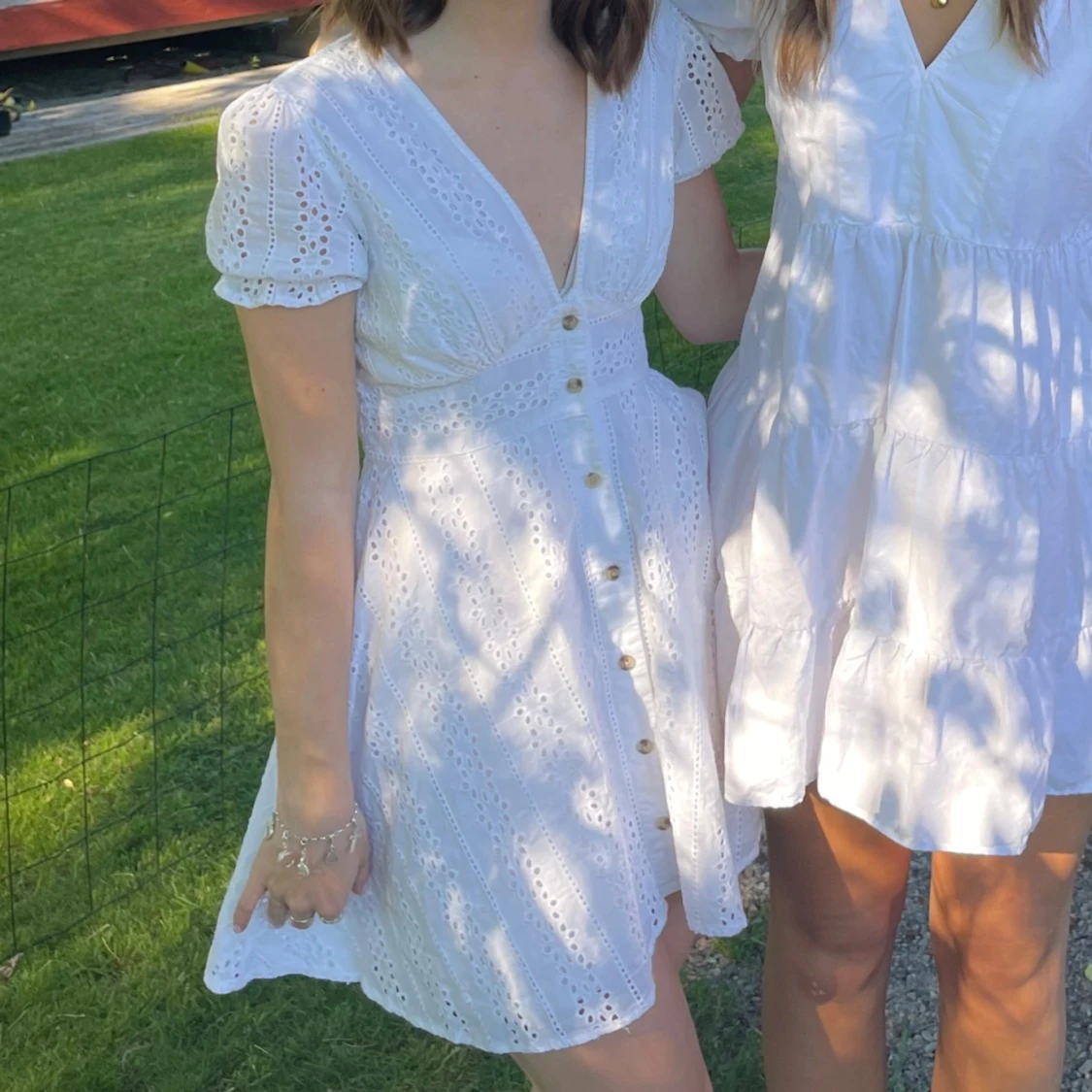 Vit klänning från NA-KD