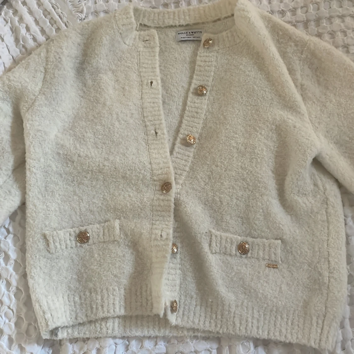 Vit kofta från Lindex  - 1