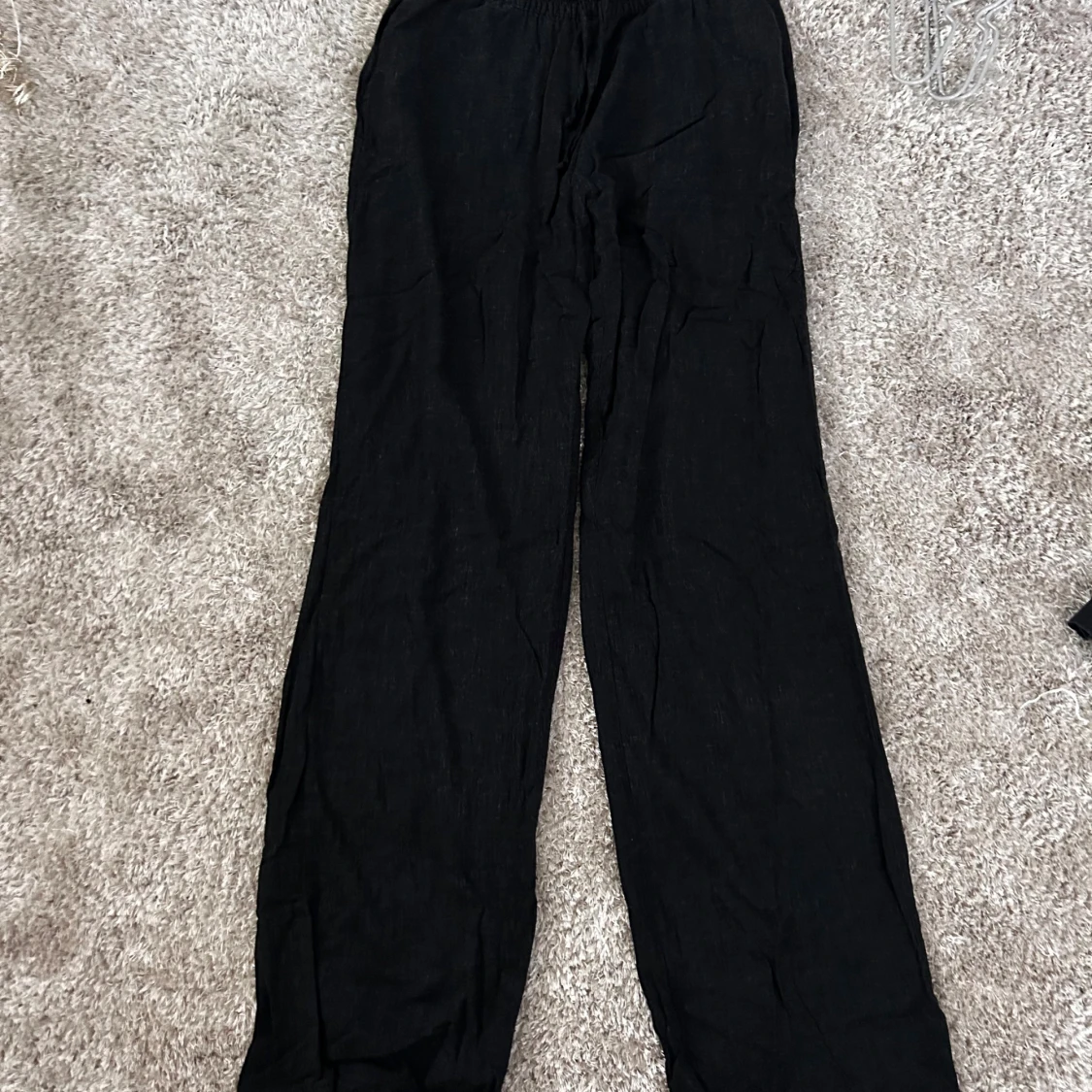 INTRESSEKOLL Svarta linnebyxor - 2