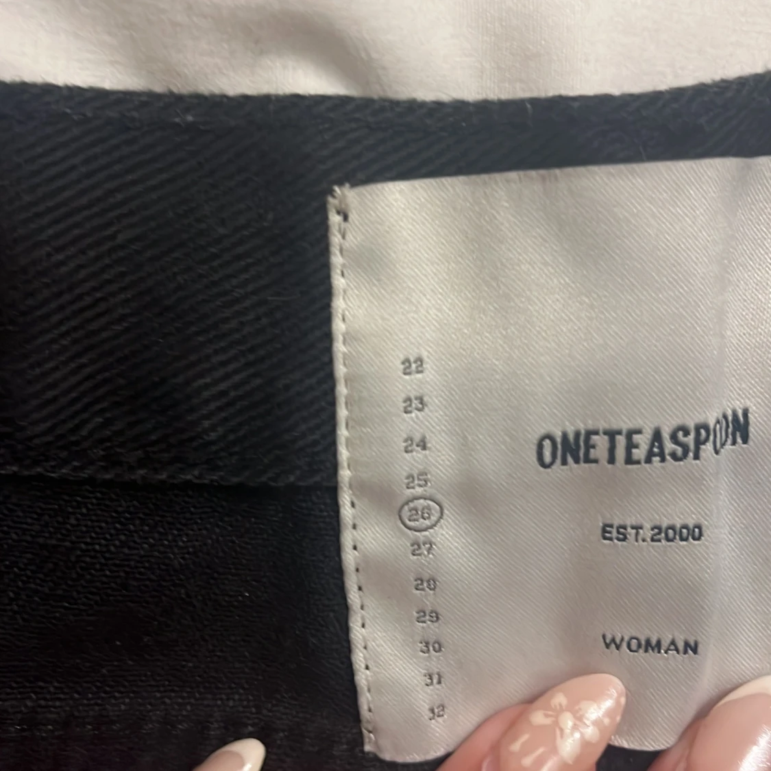 Svarta jeansshorts från OneTeaspoon - 2