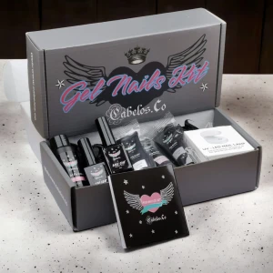 Polygel Nagelkit från Cabelos.Co - Polygel Nagelkit från Cabelos.Co med 3x 15g polygel, slip solution, bas och topplack, nagelfil nagelklämma, dual brush och en mini UV lampa.