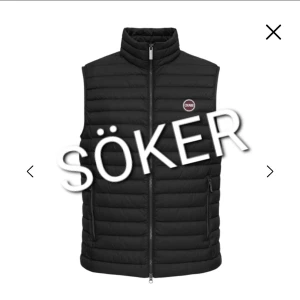 Svart dunväst från Colmar - Söker en svart väst från colmar har s skriv om du har nån due villig o sälja för ett rimligt pris
