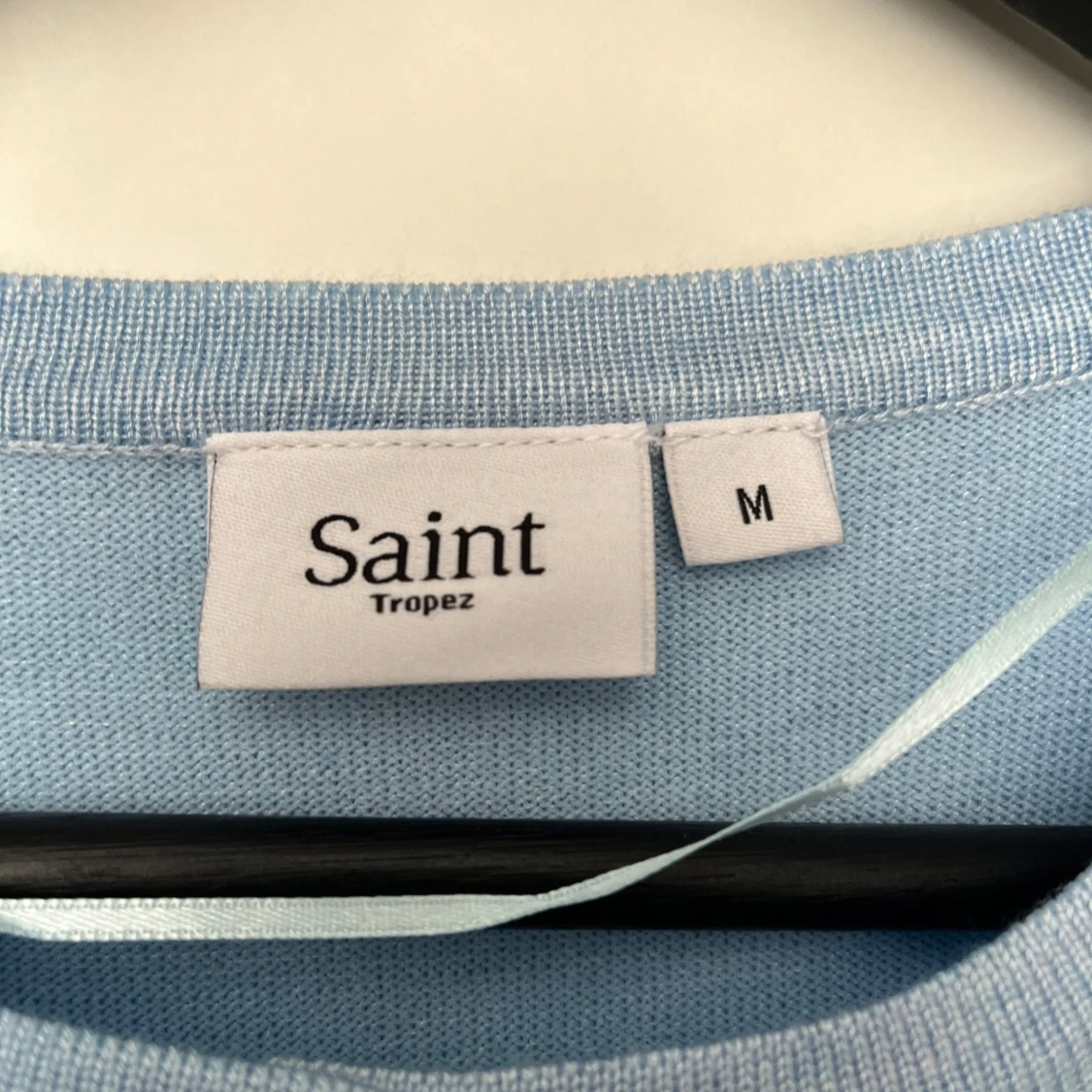 Ljusblå kofta från Saint Tropez - 1