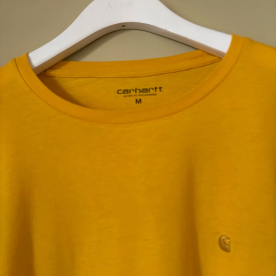 Gul långärmad tröja Carhartt M - 1