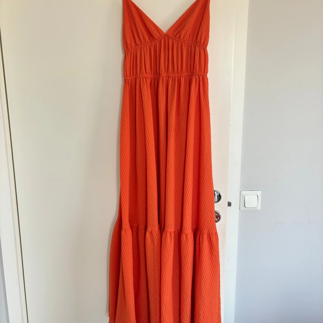 Orange långklänning  - 2