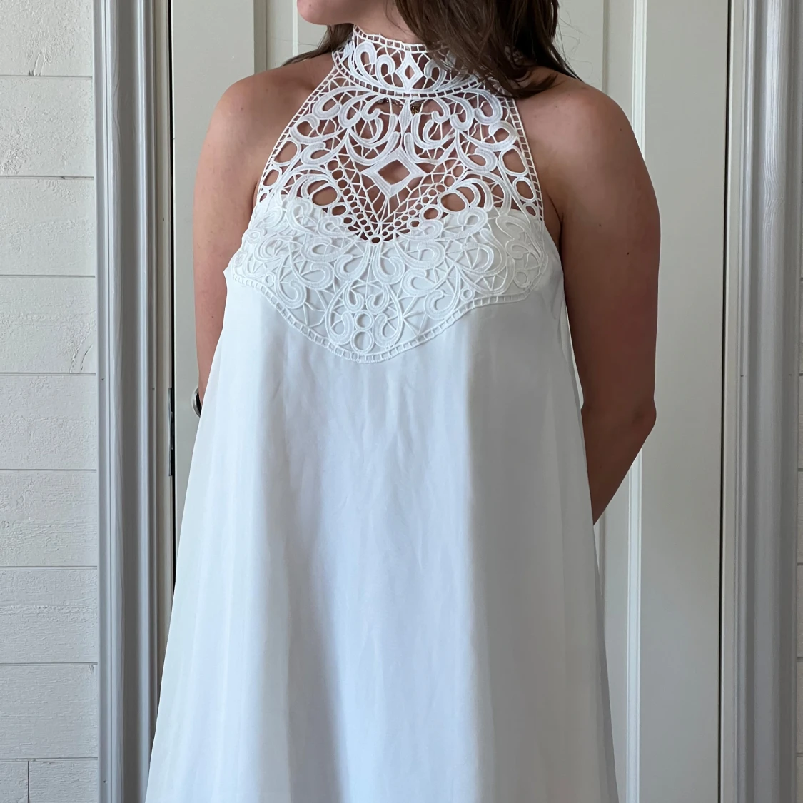 Vit klänning 