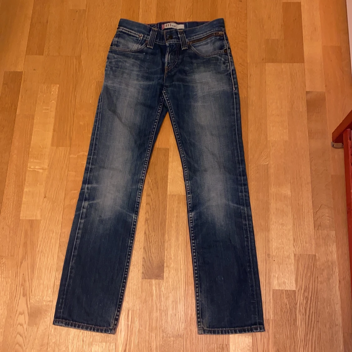 Blå jeansbyxor från Levi's
