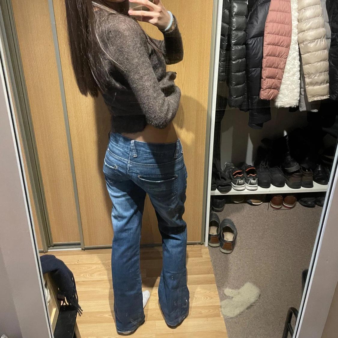 Lågmidjade bootcut jeans från ONLY - 4