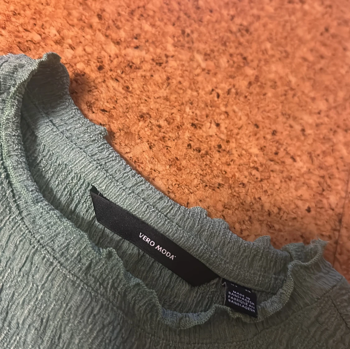 Grön långärmad topp från Vero Moda - 1