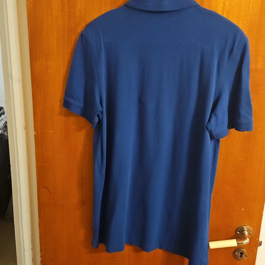 Blå pikétröja från Dressmann L - 2