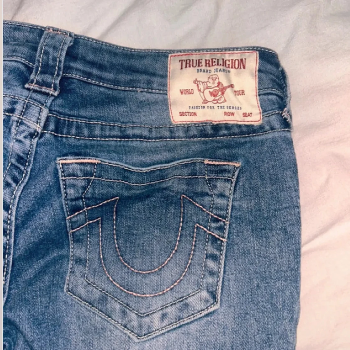 True Religion blå bootcut jeans - 2