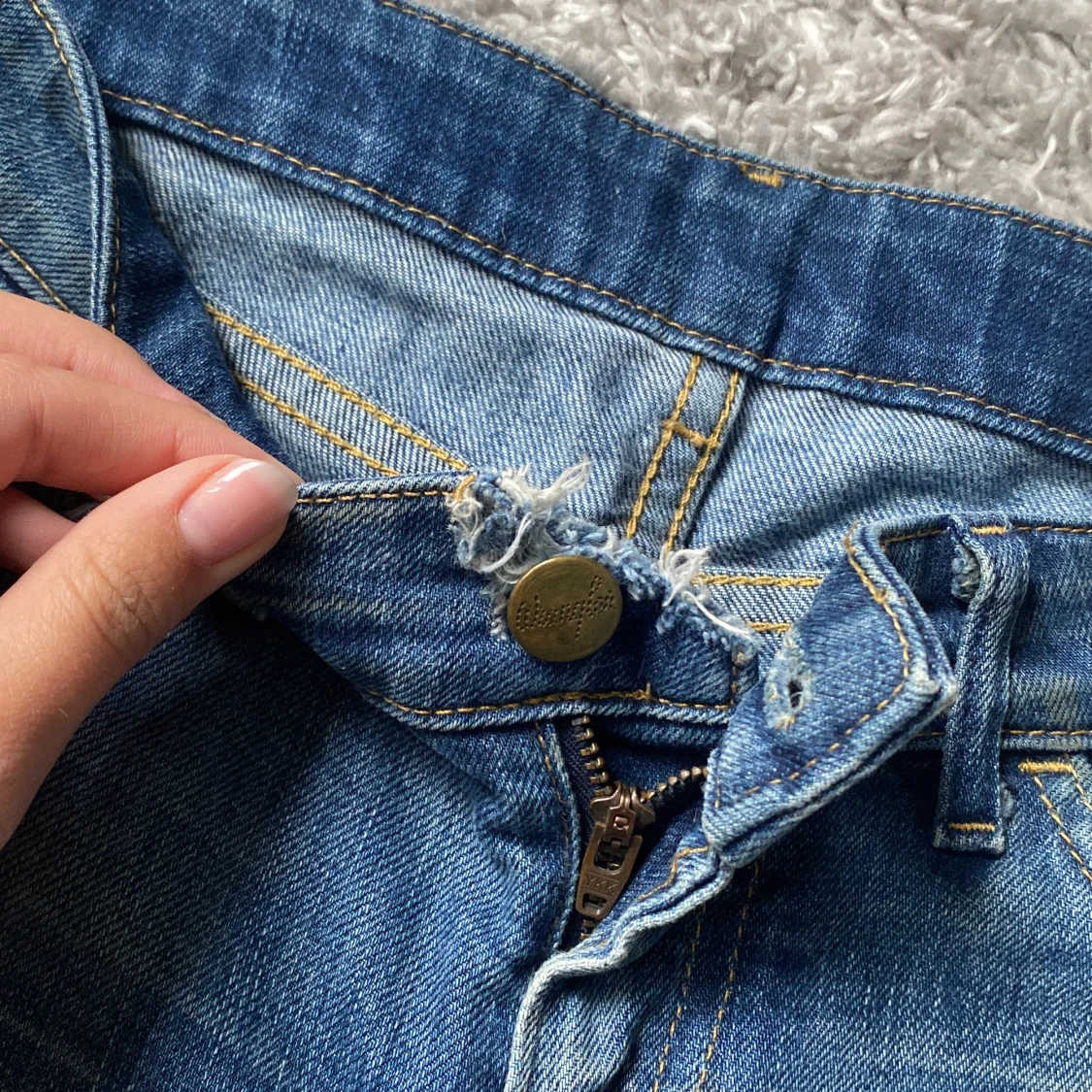 Lågmidjade wrangler jeans Megan  - 3