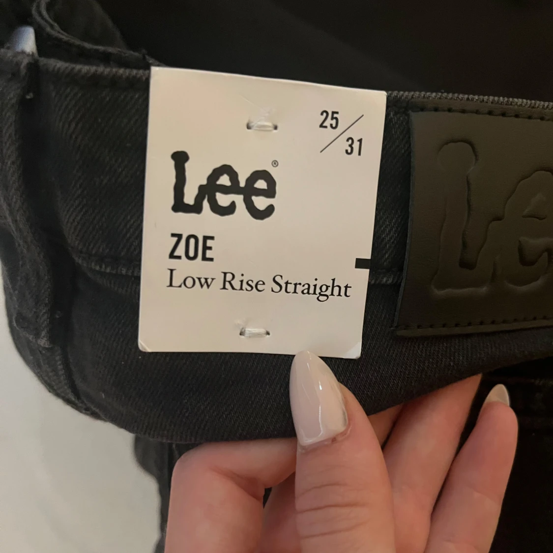 Svarta Lee Zoe low rise jeans - 2