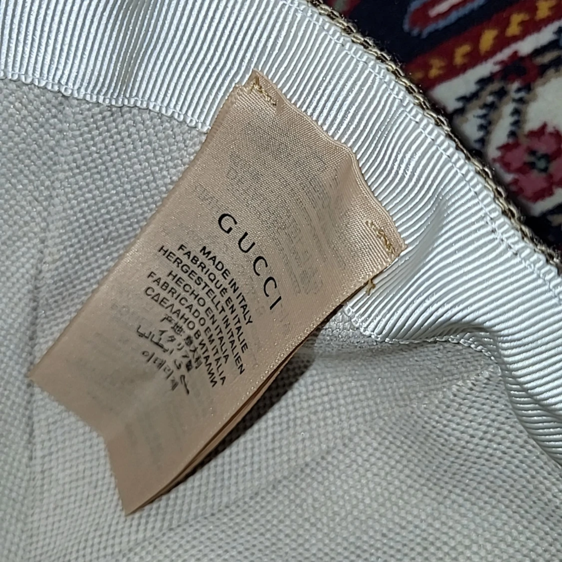 Beige keps från Gucci Jumbo GG - 2