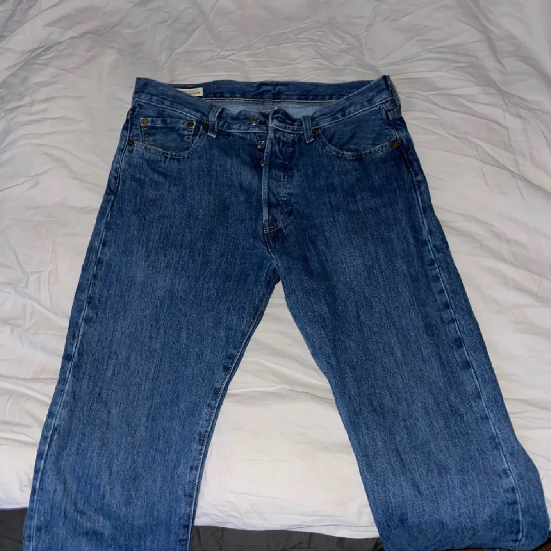Blåa Levis 501