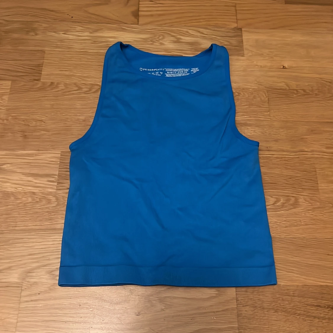 Blå linnetopp från Primark