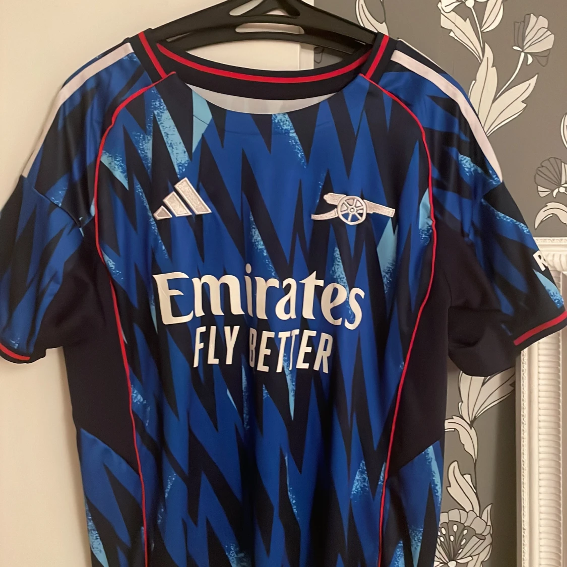 Arsenal 25/26  matchtröja Adidas nummer 7 Saka