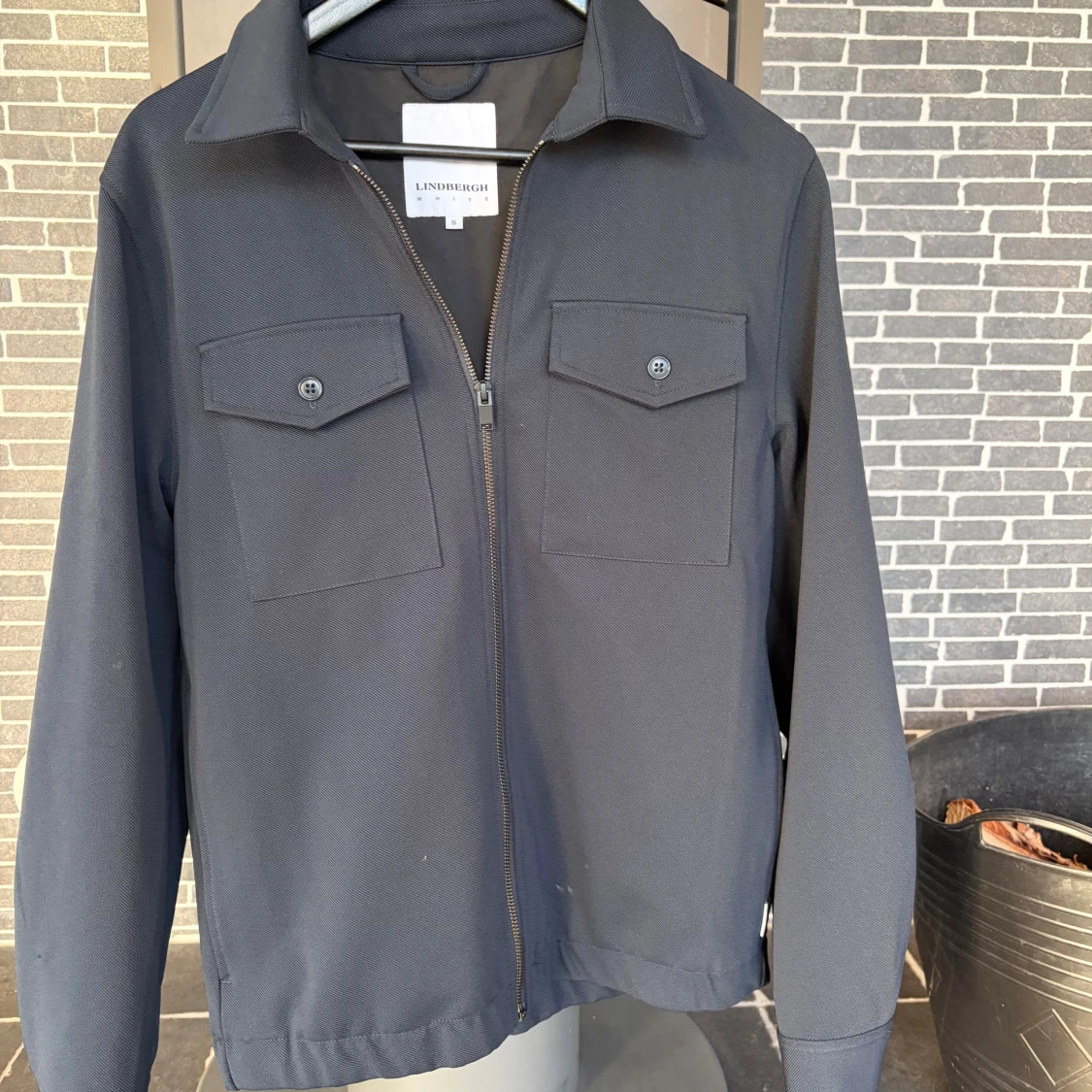 Marinblå overshirt från Lindbergh - 3