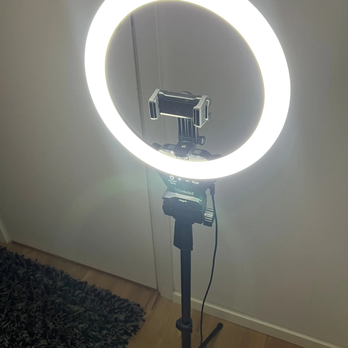 RGB Ring Light med stativ och fjärrkontroll - 1