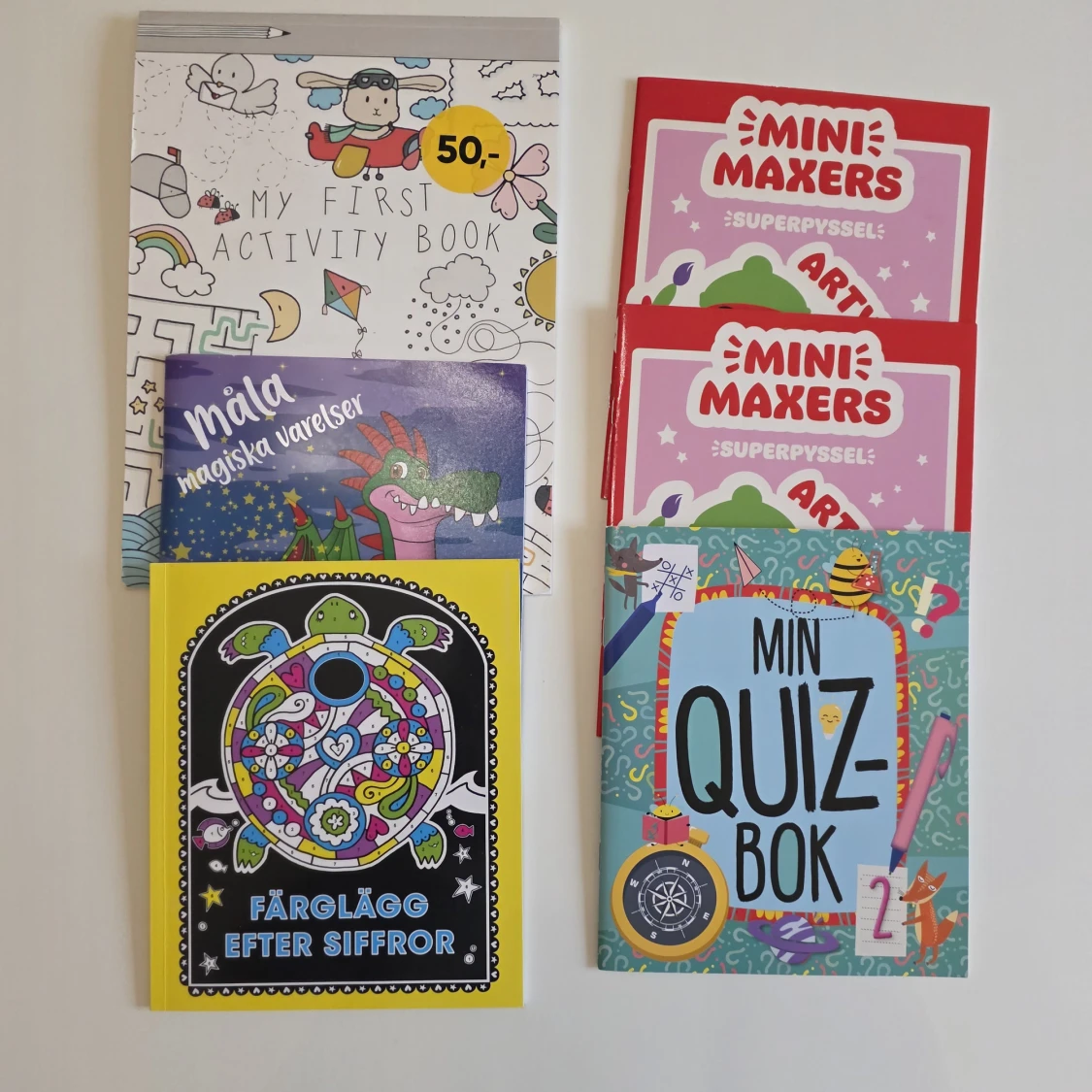 Aktivitetsböcker - 1