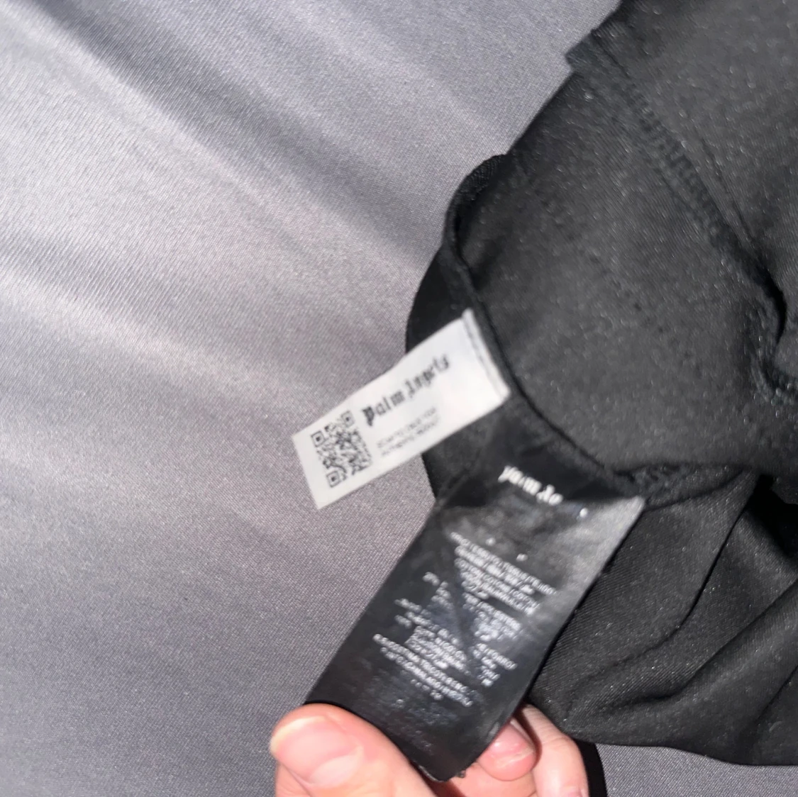 Palm Angels svarta trackpants med vita ränder - 3