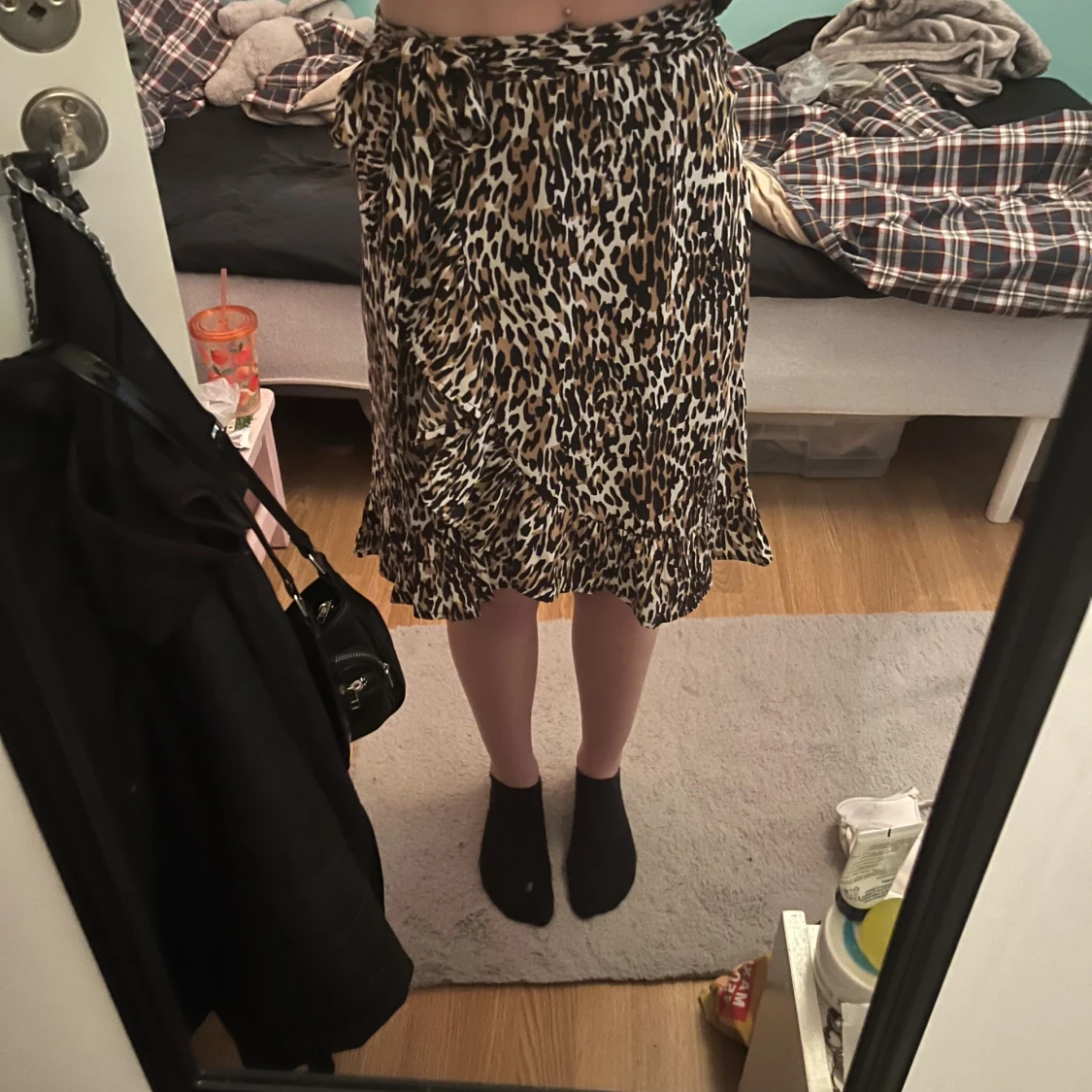 Leopardmönstrad omlottkjol Amelie & Me