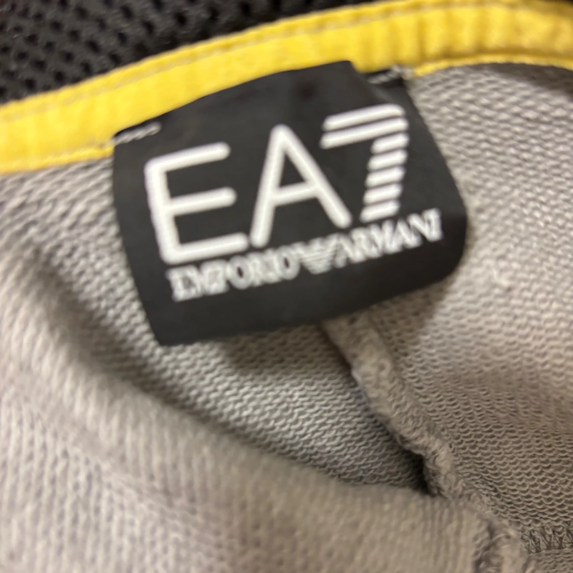 Grå hoodiejacka EA7 Emporio Armani - 3