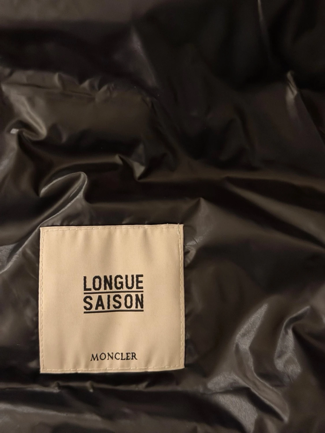 Svart dunväst från Moncler - 2