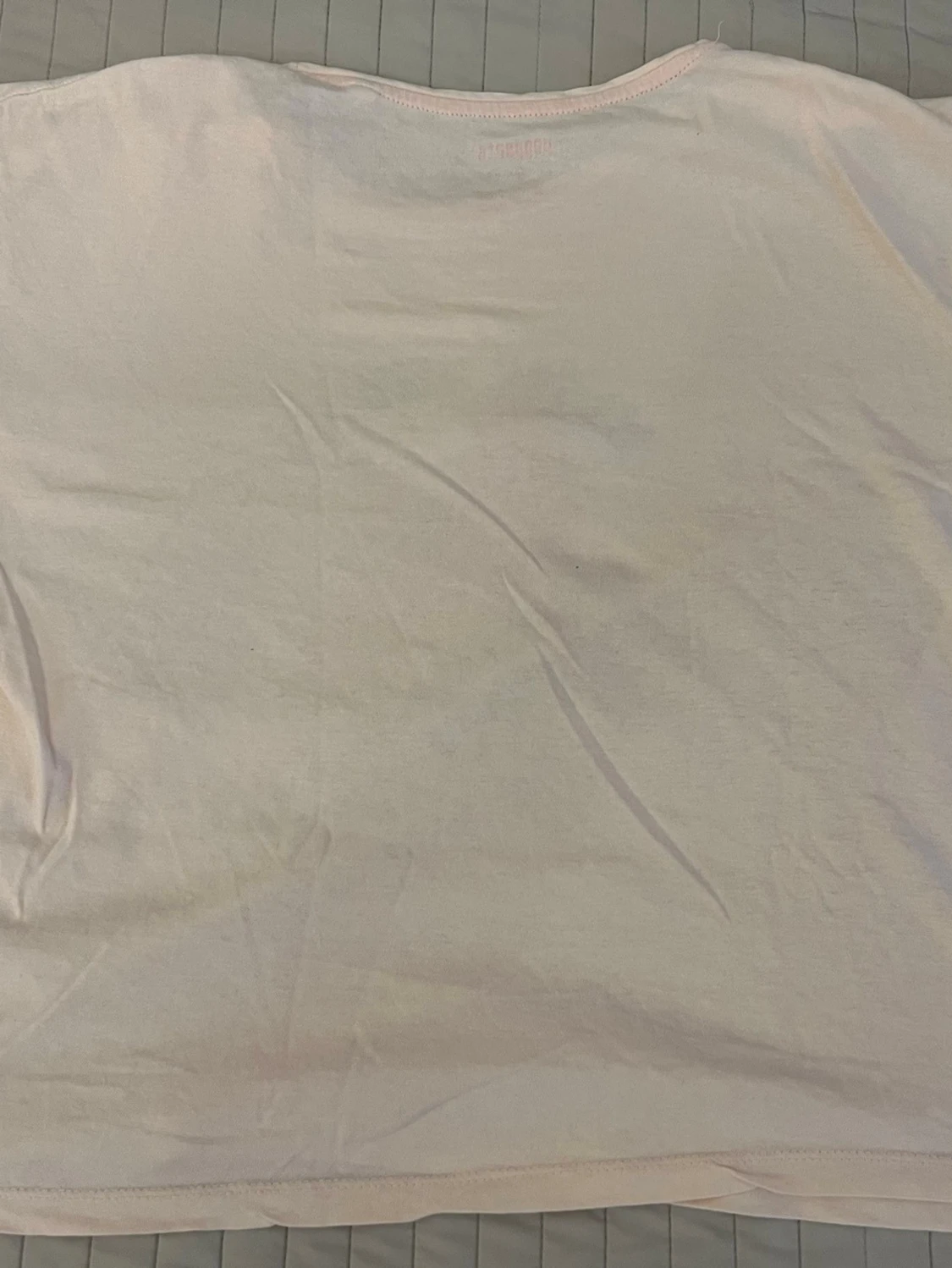 Vit t-shirt med leopardtryck från Pepperts - 1